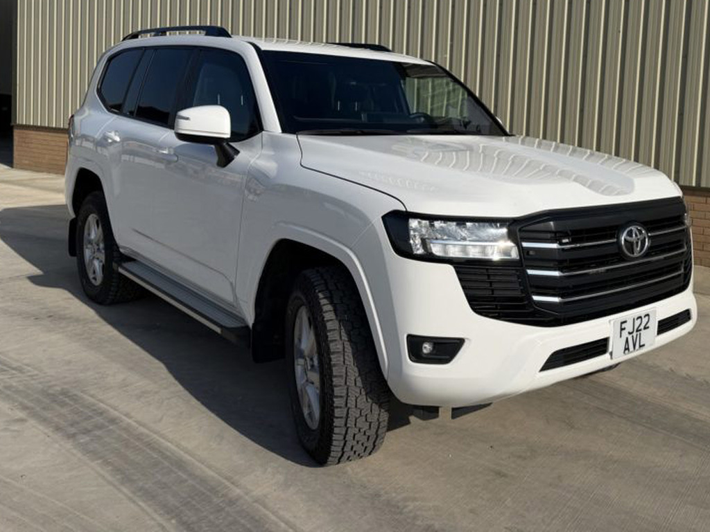 B6 Armoured Toyota Land Cruiser – LHD UK Road Registered - Govsales of mod surplus ex army trucks, ex army land rovers and other military vehicles for sale